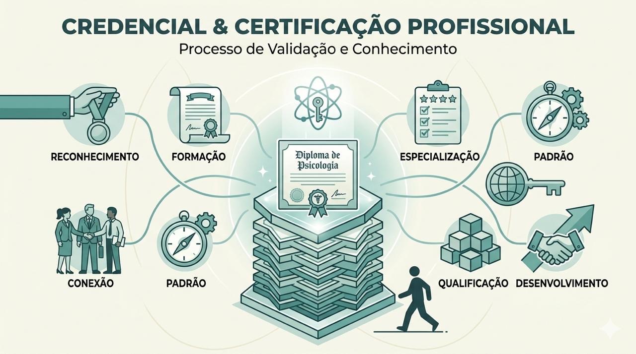 Credencial e certificação profissional